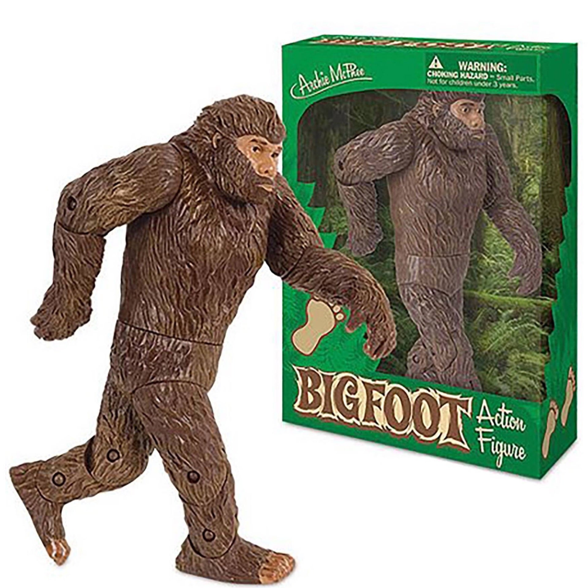 Bigfoot Action Figure Archie McPhee The Rocking Horse Arcata CA